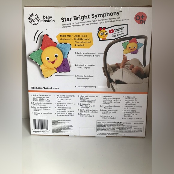 NEW Baby Einstein Star Bright Symphony Take-Along Toy - Picture 4 of 4